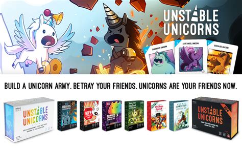 Unstable Unicorns:  A Party Game Where Strategy Meets Absurdity!